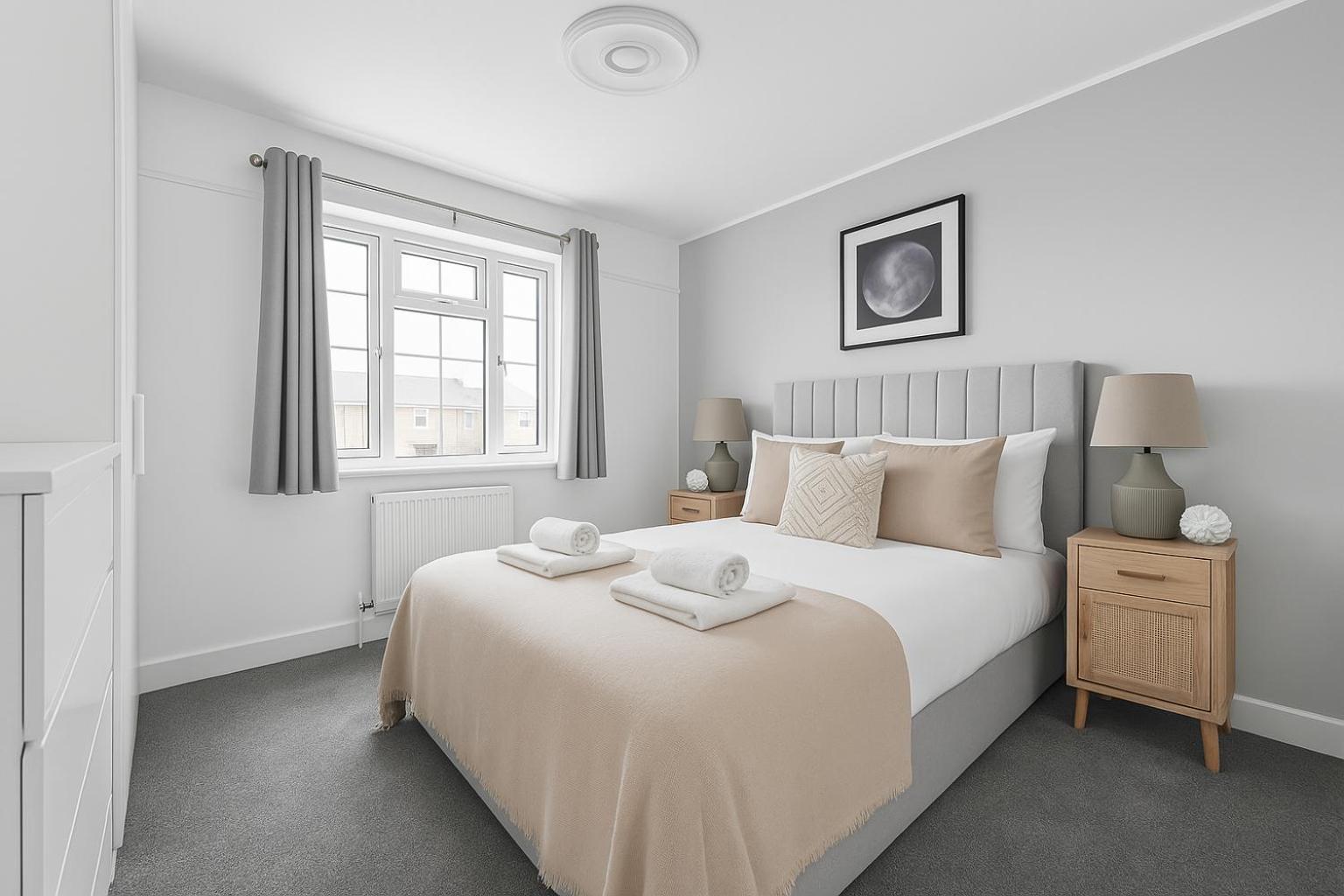Bright Private - Peaceful Morden Location * Londra